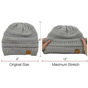 Gorro de Punto Personalizado Unisex |   Gorro Cálido de Invierno |   Marca Privada |   Precio Directo de Fábrica - Product Image 2
