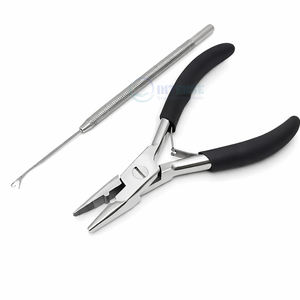 Pinzas de Acero Inoxidable de Primera Calidad para Extensiones de Cabello de 5 Pulgadas con Orificio de 3.4mm para un Ajuste Rápido y Seguro, Herramienta Ligera y Reutilizable - Product Image 6