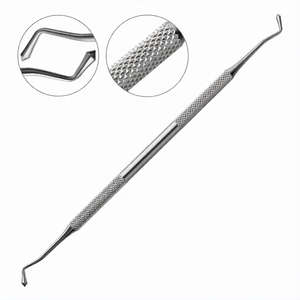 Brûleur à cône manuel # Instrument dentaire de restauration à double extrémité 21B en acier inoxydable avec manche solide pour composite et amalgame - Product Image 2