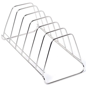 Escurridor de Platos de Acero Inoxidable para Encimera, Nuevo Escurridor de Platos de Acero para Sala de Estar - Product Image 2