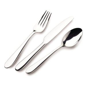 Modern Stainless Steel Cutlery <b>Set</b> Luxury Mirror Polished Silver Flatware 24pcs <b>Dinnerware</b> <b>Set</b> <b>for</b> Home Restaurant Hotel Use - Product Image 3