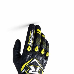 Gants de moto personnalisés à doigts entiers pour l'été, pour les sports BMX, VTT, DH, motocross et vélo - Product Image 1