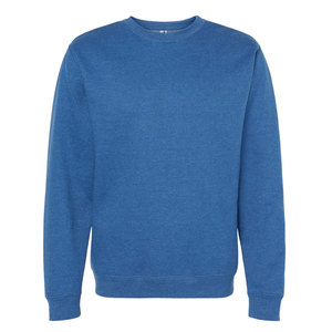 เสื้อสเวตเชิ้ตคอกลมผ้าฝ้ายฟลีซคุณภาพสูงแบบยูนิเซ็กซ์ แขนยาวสำหรับฤดูหนาว เสื้อสเวตเชิ้ตคอกลมแบบบาง - Product Image 1