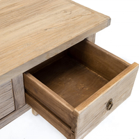 Table basse en bois moderne, table d'appoint élégante pour salon, meuble de décoration élégant pour la maison