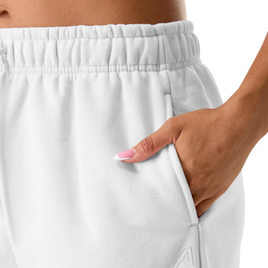 Women's <b>White</b> Oversized Sweatpants Relaxed Fit Premium Fleece <b>Jogger</b> Pants Casual Workout Gym Training Everyday Sportswear - Product Image 5