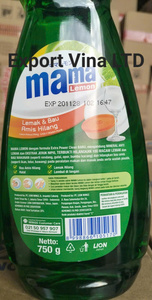 (Export Vina Ltd) Mama Jabón Lavavajillas Limón 400g/700g x 12 botellas - Product Image 3