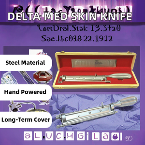 Couteau de Greffe Cutanée Professionnel, Instrument Chirurgical pour la Greffe Cutanée Contrôlée, la Récolte de Tissus et la Chirurgie Réconstructive - Product Image 4