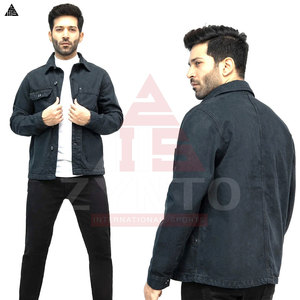 Chaqueta de Mezclilla Estilosa para Hombre, Ropa Casual, Venta al Por Mayor OEM, Chaqueta de Mezclilla de Algodón de Alta Calidad para Hombre, Chaqueta de Mezclilla Personalizada para Hombre en Venta - Product Image 2