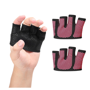 Guantes de Gimnasio con Protección de Gel en los Dedos, Antideslizantes, Ligeros, Transpirables, de Nailon, para Ejercicios al Aire Libre, Fisicoculturismo y Deportes - Product Image 6