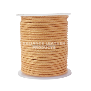 Cordón de Macramé de Algodón Encerado de Alta Calidad, Tamaño y Color Personalizados, para Manualidades, Joyería, Decoración de Pared, Componentes, 100 Metros MOQ - Product Image 1