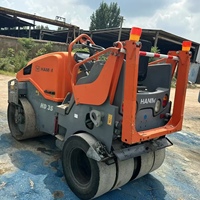 Promo Panas HAMM HD35 2595KG Compact Vibratory Roller Berkualitas Tinggi Single Drum Disetujui EPA Pompa Motor Bomag Bearing Sakai Diesel