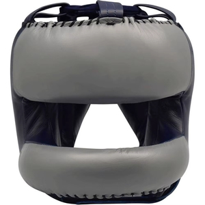 Protège-têtes de boxe personnalisables, logo personnalisé, matériau en cuir, design respirant pour l'entraînement de boxe, utilisation toutes saisons, best-seller - Product Image 1