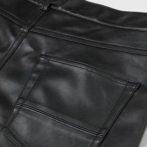 Pantalones Deportivos de Cuero para Hombre Samroz, Ligeros, Más Vendidos, Cintura Media, Uso Casual, Calidad Premium, Color y Logotipo Personalizables, Invierno - Product Image 3