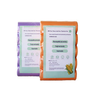 Sacs poubelles neufs de haute qualité pour entrepreneur, 40x48, 16 microns, avec cordon de serrage, Premium, 4520 gallons, 40 par boîte sur rouleau, Bio - Product Image 6