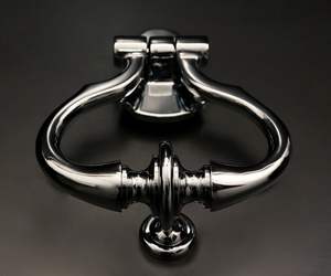 Battant de porte antique en laiton massif, battant de porte en laiton fait main pour entrée principale, battant de porte d'entrée robuste en laiton pur - Product Image 4