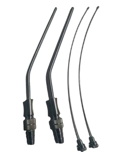 Dispositivos médicos profesionales Reutilizable Manual Frazier Tubo de succión Acero inoxidable de alto grado Clase I Espejo Acabado satinado opaco - Product Image 6