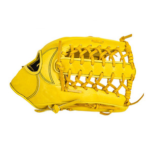 Gant de baseball en cuir de vachette à faible MOQ, gants de fielding confortables pour le baseball et le softball, gants de gardien de baseball - Product Image 6