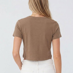 Nuevo y Elegante Top Corto para Mujer, Corte Holgado, Suave, Informal, Ideal para el Uso Diario y para el Fin de Semana - Product Image 5