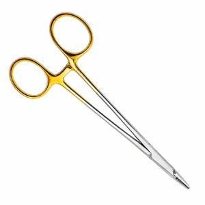 Portaagujas de Acero Inoxidable de Alta Calidad Crile-Wood de 150 mm, Recto, Kit Quirúrgico para Cirugía Maxilofacial y de Encías, Uso en UCI, Clase II - Product Image 1