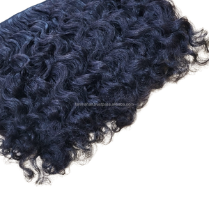 Extensions de cheveux naturels vierges Remy indonésiens, doux, brillants, bouclés, double épaisseur, pour usage frontal, cheveux humains de qualité supérieure - Product Image 5