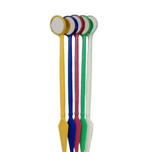 Espejo bucal dental profesional, herramienta de inspección oral de precisión, diseño duradero de acero inoxidable para clínica dental y uso médico - Product Image 1