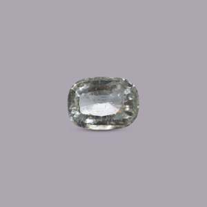 Natural Sky Blue Aquamarine 6.3 Carat Oval Faceted Loose Gemstone for Fine Jewelry - Product Image 1