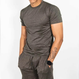 Conjuntos de Camiseta y Pantalones Cortos de Gran Tamaño, Personalizables con Logotipo, Unisex, de Algodón para Hombre - Product Image 4