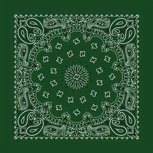 Bandana en coton personnalisée en gros, motif Paisley, pour sports de plein air et festivals, avec logo imprimé sur mesure - Product Image 3