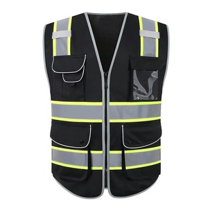 Chaleco de Seguridad de Alta Visibilidad, Reversible, Transpirable, Resistente al Viento y Reflectante, de la Mejor Calidad, para Trabajadores, Servicio OEM, Color Personalizado - Product Image 1