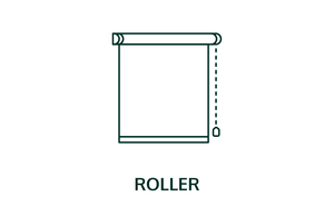 In-Stock Blinds Components <b>Accessories</b> | Black Rectangle End Cap for Roller Blinds - Product Image 3