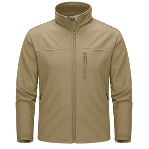 2024 Custom Made <b>Men's</b> Softshell <b>Jacket</b> with Stand Collar High Quality Logo-Designed Winter Coat <b>Long</b> Length Coated Process - Product Image 4