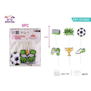 Set di forniture per feste a tema calcio decorazioni per feste di compleanno sportive e stoviglie include piatti di carta e ciotole - Product Image 6