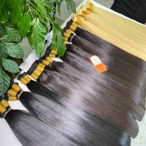 Produits en gros, extensions de cheveux vierges à 100%, cheveux naturels, extensions de cheveux Remy à double trame, cuticules intactes - Product Image 4