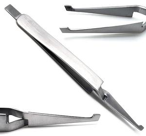 Pinzas Manuales de Ortodoncia Dental de Acero Inoxidable, Herramienta Larga para Colocación y Despegue de Brackets, Certificación CE - Product Image 5