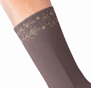 Chaussettes courtes pour femmes, motif floral imprimé sur mesure, mélange de coton respirant, coupe basse, décontractées, sportives, vente en gros - Product Image 5