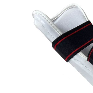 Custom Logo Shin Guard MMA Leg Protector for Muay Thai and Boxing Effective <b>Step</b>-in Protection Shin Guard - Product Image 3