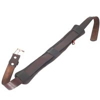Bandolier en cuir de vachette pour cartouches de fusil, avec ajustement confortable