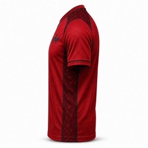 Maillot de football respirant en polyester léger, séchage rapide, évacuation de l'humidité, tissu flexible pour le sport - Product Image 4