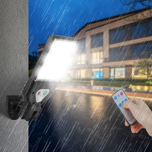 Lampada Solare da Esterno a 72 LED con Sensore di Movimento PIR, Telecomando, Impermeabile IP45, Illuminazione Wireless per Sicurezza Garage - Product Image 2