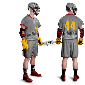 Uniforme de Lacrosse Elite para Equipos de Europa y EE. UU., Conjunto de Camiseta y Pantalones Cortos Sublimados Personalizados, Fabricante OEM de Marca Privada para Clubes Deportivos - Product Image 1