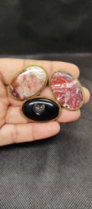 Piedras Preciosas Mixtas de Latón Ranuradas, Piedras Sueltas, Nueva Llegada, Piedra Curativa de Cristal Increíble, Cabujón a Granel, Más Vendido - Product Image 2