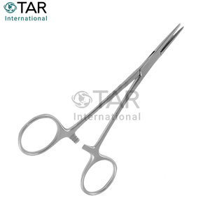 Pince hémostatique Halsted Mosquito droite 12,5 cm, instrument chirurgical en acier inoxydable pour hémostase des tissus fins - Product Image 2