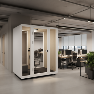 Cabinas Acústicas para Oficina Duo HIPOD, Muebles de Interior para Cabinas Telefónicas, Espacio de Trabajo Mejorado para una Mejor Experiencia en la Oficina - Product Image 3