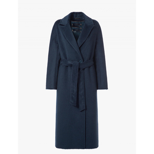 Gabardina Impermeable Vintage para Mujer |   Gabardina Larga de Moda Personalizada OEM con Cierre de Cinturón, 100% Lana, Venta al Por Mayor - Product Image 3