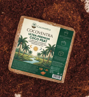 Cocopeat de Qualité Constante, Bloc de 5 kg, Haute Expansion, Sans Impuretés, Forte Rétention d'Eau, Écologique, Biodégradable pour une Fiabilité Optimale