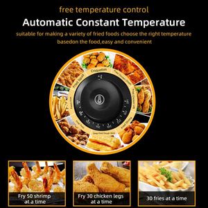 Friggitrice Elettrica in Acciaio Inossidabile Eh83O 110V, Sostituisce l'Antica Codifica 82308600, Capacità Totale Vasca Olio 12.7Qt/12L - Product Image 4