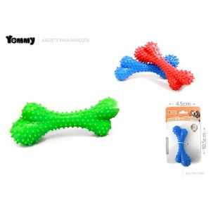 Giocattolo da masticare per cani Yommy Pet, osso in gomma da 14,5 cm per la pulizia dei denti - Product Image 3