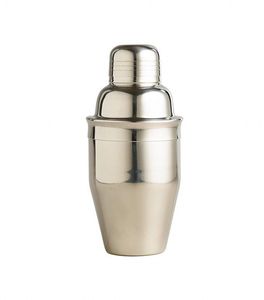 Coctelera clásica de metal con tapa hermética para mezclar bebidas, cócteles y mocktails - Product Image 1