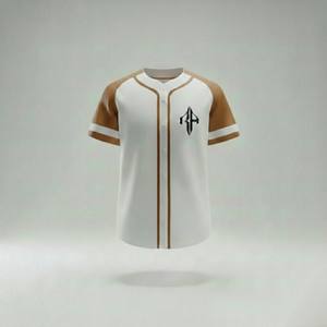 Camiseta de Béisbol de Alta Calidad, Transpirable, con Estampado Digital, Cuello en V, 100% Poliéster, Manga Corta, Secado Rápido, Personalizable, RIVIAN ATLANTIC - Product Image 2