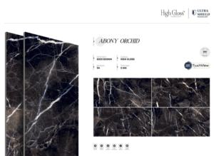 Azulejos de porcelana de alto brillo premium de 800x1600, 1200x1800, 750x1500 mm diseñados para interiores modernos que crean un reflejo brillante. - Product Image 3
